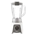 Produktbild: Tefal BL2C01 Blendeo Standmixer | 450-W-Motor | 1,5 Liter Fassungsvermögen | 2 Geschwindigkeiten + Pulse-Funktion | Duraforce Klingen | Saugnäpfe für sicheren Stand | Weiß/Grau