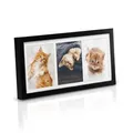 Produktbild: BoMoe Bilderrahmen, Schwarz, Holzwerkstoff, 25x2 cm, Bilder und Zubehör, Bilderrahmen, Bilderrahmen Holz