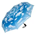 Produktbild: von Lilienfeld Taschenregenschirm Motivschirm Wolken Bayrischer Himmel Auf-Zu-Automatik Stabil Leicht, Kunstdruck