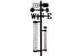 Produktbild: EDCO Garten Wetterstation 145cm Regenmesser Windmesser Thermometer Wetterstation