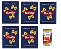 Produktbild: 5x Pasta Barilla Farfalle Nr. 265 italienisch Nudeln 500 g pack + Italian Gourmet polpa 400g