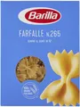 Produktbild: Pasta BARILLA Italienische FARFALLE N 265 aus Hartweizenmehl 4 Stück 500 gr