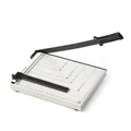 Produktbild: Hebelschneider A4 kompakt, Papierschneider aus Metall, Schneidemaschine für Foto, Papier, bis zu 10 Blatt in 80gr/m² und 12 Blatt 70gr/m² Guillotine Papierschneider