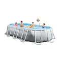 Produktbild: Intex 16.5'X9'X48 Prism Frame Oval Pool Set