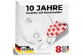 Produktbild: dedura Rauchmelder (Set inkl. Magnethalter mit 10 Jahre Garantie BSI Zertifiziert EN14604)
