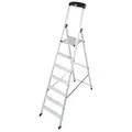 Produktbild: KRAUSE Stehleiter einseitig MONTO Solido silber 7 Stufen, H: 230,0 cm