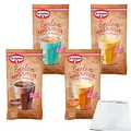 Produktbild: usy Bundle für Dr. Oetker Seelenwärmer Pudding Sorten-Mix (4x Beutel à 58-59g) + usy Block