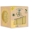 Produktbild: LE PETIT OLIVIER - 3 Seifen De Marseille – Glycerin – Duft der Region De Grasse – reinigt die Haut sanft – hergestellt in Frankreich – 3 x 100 g