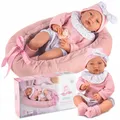 Produktbild: Interaktive Babypuppe mit Kokon 41cm weich realistisch sprechend