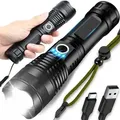 Produktbild: Extrem Stark LED Taschenlampe Strahler Superbeam Flashlight SOS Lampe Leuchte IPX5 Retoo