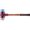 Produktbild: HALDER SIMPLEX Schonhammer Ø 50 mm TPE-soft blau / TPE-mid grau