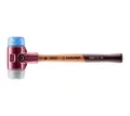 Produktbild: Gummihammer HALDER SIMPLEX Schonhammer Ø 50 mm TPE-soft blau / TPE-mid grau