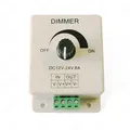 Produktbild: Energmix LED Dimmer PWM 12V DC max 8A LED Controller Regler Helligkeitsregler fr LED-Beleuchtung, 2290