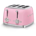 Produktbild: Smeg Toaster TSF03PKEU 50er Retro Style, 4 Scheiben, 2000 Watt, Edelstahl, cadillac pink