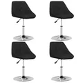 Produktbild: Esszimmerstühle 4 Stk. Schwarz Kunstleder