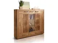 Produktbild: Moebel-Eins Highboard, WINSTON II Highboard, Material Massivholz, Wildeiche geölt