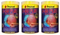 Produktbild: 3x Tropical D-50 Plus Flakes proteinreiches Alleinfutter f. Diskus Futter 1000ml