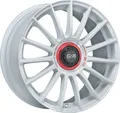 Produktbild: ALUFELGE OZ Racing SUPERT EVOLUZ WRC 8.5x19 5x108 ET 45 RACE WHITE RED LETTERING