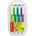 Produktbild: STABILO Swing Cool 275/4 Textmarker Farbig sortiert Breit Keilspitze 4 Stück