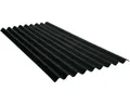 Produktbild: Onduline® Bitumenwellplatte Base mit Sinus Profil 95/38 schwarz 2000 mm x 855 mm
