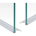 Produktbild: 2er Set Duschdichtungen Schiebetürdichtungen Wasserabweiser Dichtungsprofiler Dichtung Gerade Glasstärke 5-6mm Länge 50cm