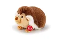 Produktbild: Trudi TUDO4000 Klassik Plüschtier Igel Spillo ca. 21 cm, Größe S, hochwertiges Stofftier mit weichen Materialien, Plüschfigur mit realistischen Details, waschbar, Kuscheltier für Kinder, Braun/Weiß