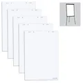 Produktbild: herlitz Flipchart-Papier blanko 65,0 x 98,0 cm, 20 Blatt, 5 Blöcke