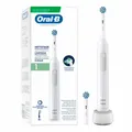 Produktbild: Oral-B Pro 1 Elektrische Zahnbürste Weiß + Ladegerät Timer NEU EU-Stecker