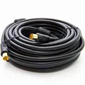 Produktbild: 20m TV Antennenkabel HDTV FullHD 75Ohm Koaxialkabel 4K UHD Koax Stecker Buchse