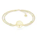 Produktbild: SERASAR Fussketten für Frauen Silber 925 Stabil 18 Karat Gold Schmuck Damen Kette Fußkettchen Mädchen Anklet Schmuckbox Geschenk Idee Muttertagsgeschenk Weihnachten