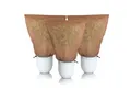 Produktbild: BigDean Schutzhaube 3er Set XL Winterschutz Kübelpflanzensack 80 x 100 cm BRAUN,(Set, 3-tlg., 3er) Vlies, Winterschutz, Schutzhaube, Für Kübelpflanzen