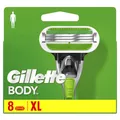 Produktbild: Gillette Body Systemklingen 8er