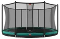 Produktbild: BERG Bodentrampolin Favorit InGround 380 + Sicherheitsnetz Comfort Grün
