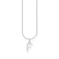Produktbild: THOMAS SABO Halskette Buchstabe F 925 Sterling Silber mit Zirkonia KE2245-051-14