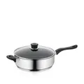 Produktbild: WMF Diadem Plus Bratpfanne 28 cm, Cromargan Edelstahl beschichtet, Induktion, Kunststoffgriff, backofenfest