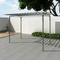 Produktbild: Pavillon Stahl 215cm Gartenpavillon Überdachung Pergola Rosenpavillon