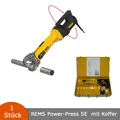 Produktbild: REMS Power-Press SE Radial-Pressmaschine  10-108 mm Basis-Pack mit Koffer 572111
