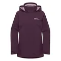 Produktbild: Jack Wolfskin Damen Rotwand 3in1 Jacke - XS - midnight plum