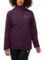 Produktbild: Jack Wolfskin Damen Rotwand 3in1 Jkt W, Midnight Plum, XS EU