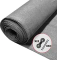 Produktbild: VOUNOT® Zaunblende 1.5×10m, Sichtschutz Zaun 150 g/m² HDPE Schattiernetz, Grau