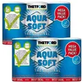 Produktbild: Thetford Aqua Soft Toilettenpapier Rollen 12er Pack Weiß Für Wohnmobil Boot