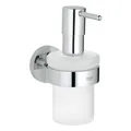 Produktbild: Grohe Essentials Seifenspender mit Halter 40448, chrom