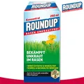 Produktbild: Roundup Rasen-Unkrautfrei 250 ml Konzentrat Wegerich Löwenzahn Klee Bekämpfung *
