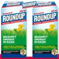 Produktbild: Roundup Rasen-Unkrautfrei 2 x 250 ml Konzentrat Brennnessel Quecke Distel Garten