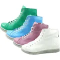 Produktbild: Andrea Conti Damen High-Top Sneaker 0341500 Schnür-Boots, Größe:40 EU, Farbe:Weiß - Weiß - 40