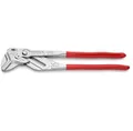 Produktbild: KNIPEX Zangenschlüssel, verchromt, 400 mm, greift stufenlos bis 68 mm, Feinverstellung per Knopfdruck, Schraubenschlüssel, Armaturenzange, 86 03 400