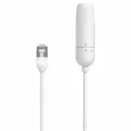 Produktbild: Ubiquiti UniFi RJ45 Netzwerkverlängerungskabel 15cm CAT 6a weiß (2er Pack)
