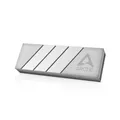 Produktbild: ARCTIC M2 Pro - Heatsink-Kühler für M.2 2280 SSD, mit ARCTIC TP-3 Wärmeleitpads, kompatibel mit PC & PS5, für doppelt und einseitig bestückte SSDs - Silber