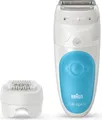 Produktbild: Braun Silk-épil 5 SES 5-605 - Blau - Weiß - 28 Pinzette - MicroGrip - Rasieren - Wechselstrom/Batterie - 100 - 240 V