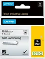 Produktbild: Dymo Rhino - Vinyl - weiß - Rolle (2,4 cm x 5,5 m) 1 Kassette(n) Band